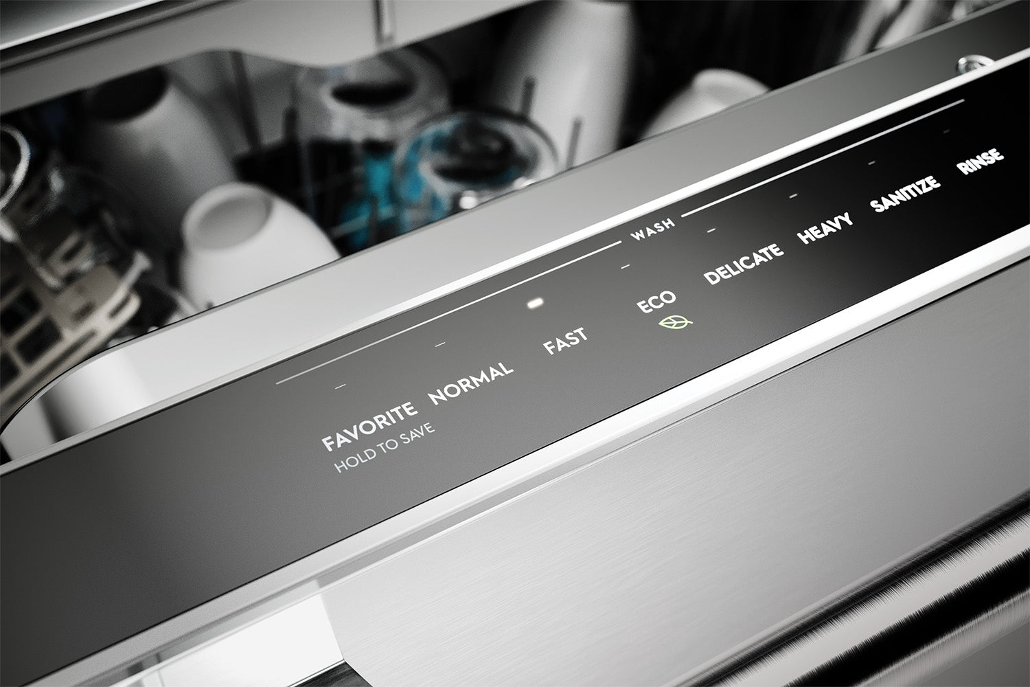 Frigidaire Gallery 24" Smudge-Proof™ Stainless Steel Dishwasher with CleanBoost™ (47 dBA) - GDSH4715AF