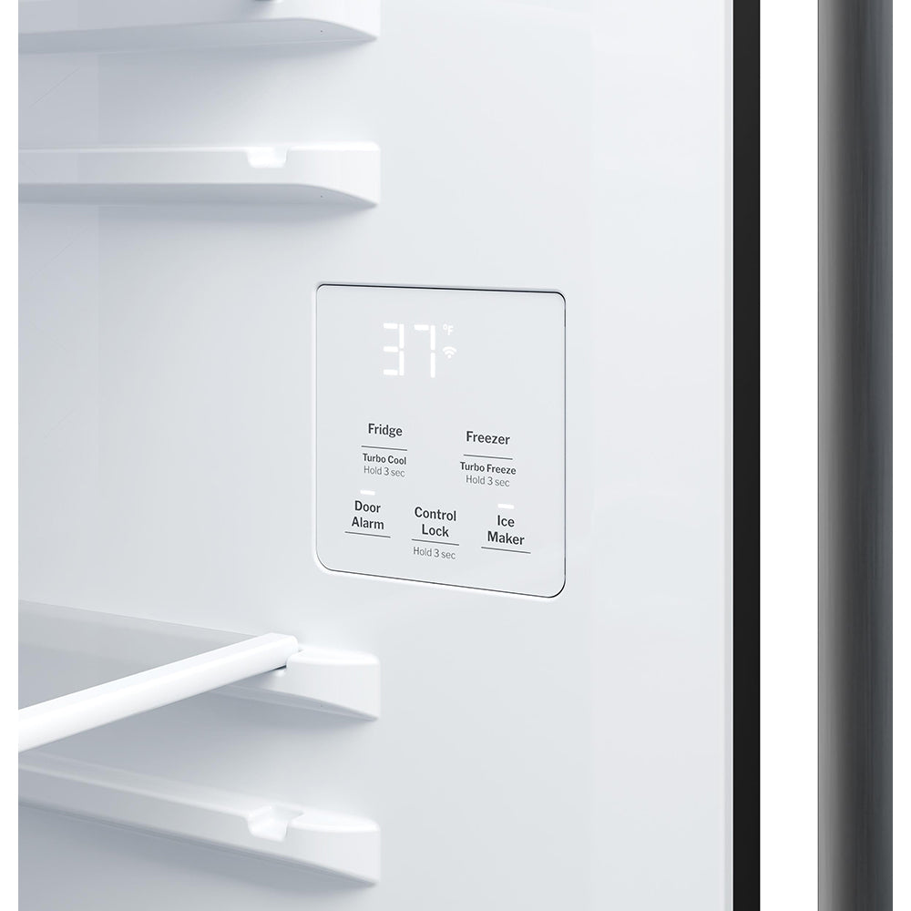 GE 36" 28.0 Cu. Ft. Stainless Steel Side-by-Side Refrigerator with Ice and Water Dispenser – GSS28PYYFS