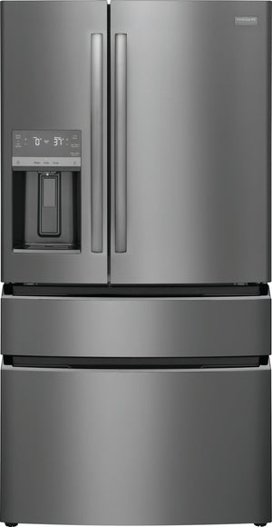 Frigidaire Gallery Réfrigérateur 21,5 pi³ de 36 po avec porte à 2 battants à profondeur de comptoir acier inoxydable noir Smudge-ProofMC - GRMC2273CD