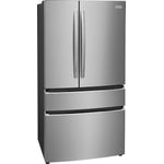 Frigidaire Gallery 36" 27.2 Cu. Ft. Smudge-Proof® Stainless Steel 4-Door French Door Refrigerator - GRMN2872AF