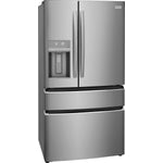 Frigidaire Gallery 36" 26.3 Cu. Ft. Smudge-Proof® Stainless Steel 4-Door French Door Refrigerator - GRMS2773AF