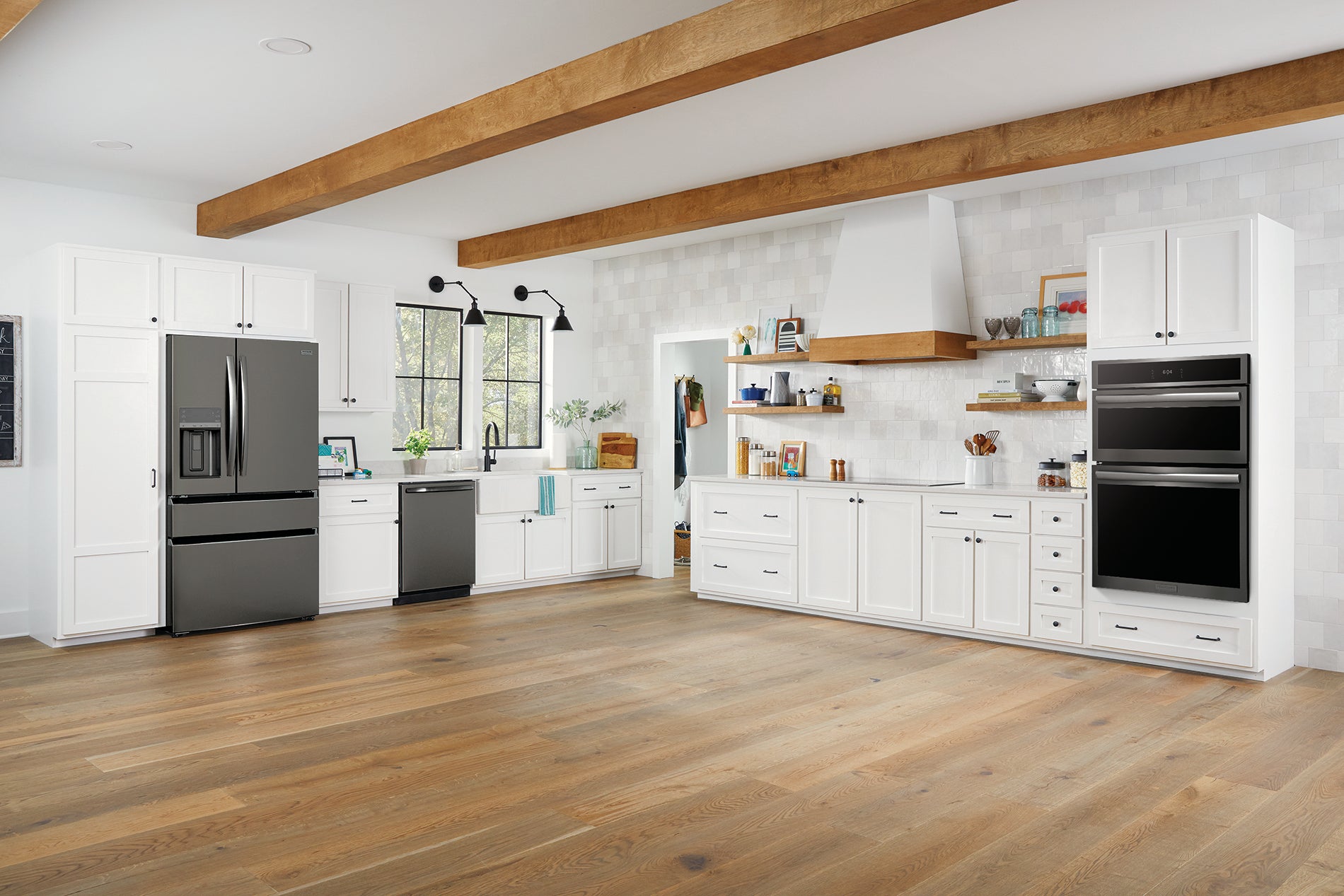 Frigidaire Gallery Smudge-Proof Black Stainless Steel 24" Built-In Dishwasher - GDPH4515AD