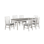 Greyridge Farm 7-Piece Extendable Dining Set - Grey, White