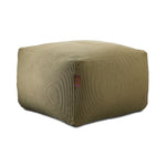 Baka Ottoman Square - Green Corduroy