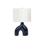 Elm Table Lamp - Blue