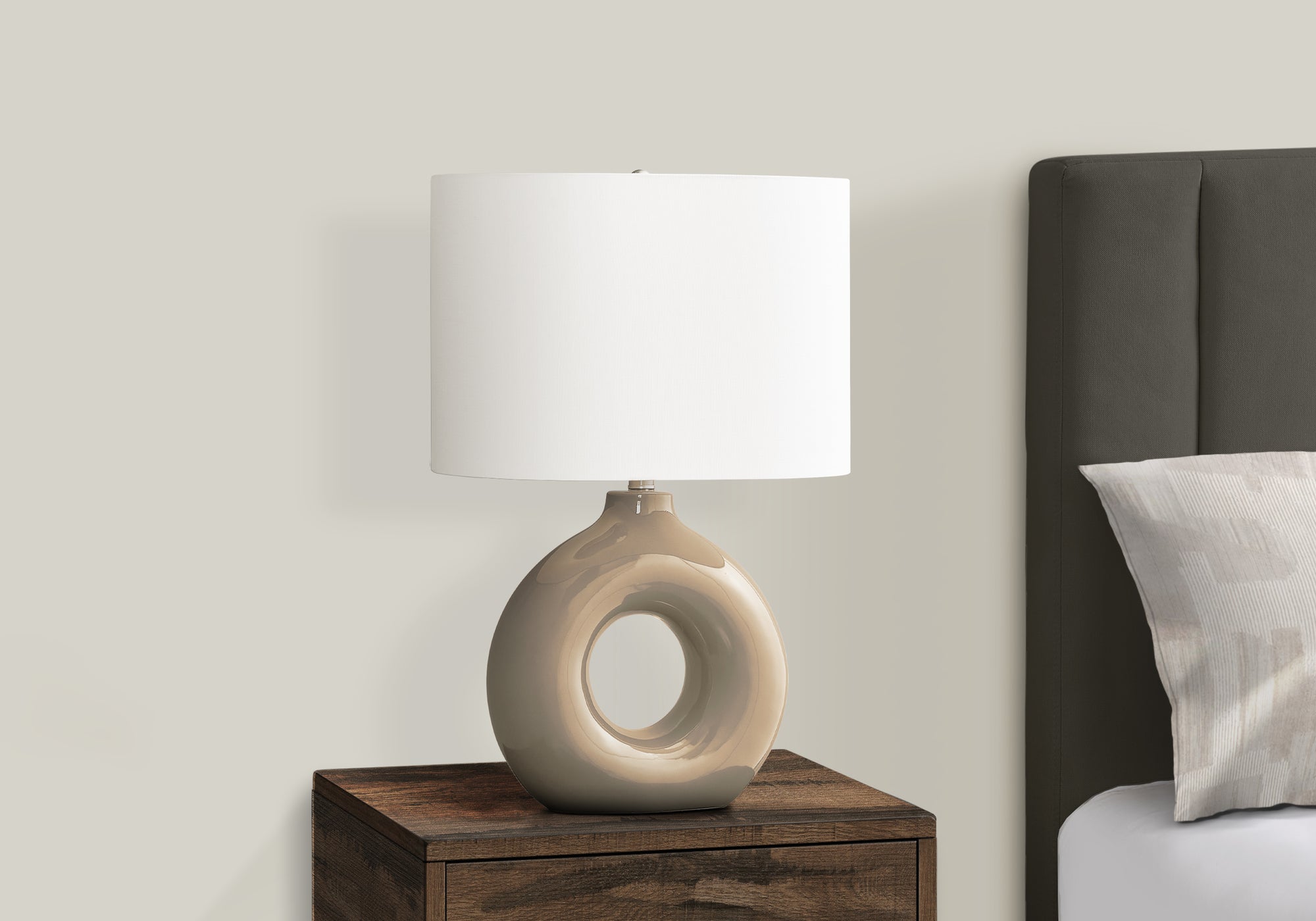 Birch Table Lamp - Brown