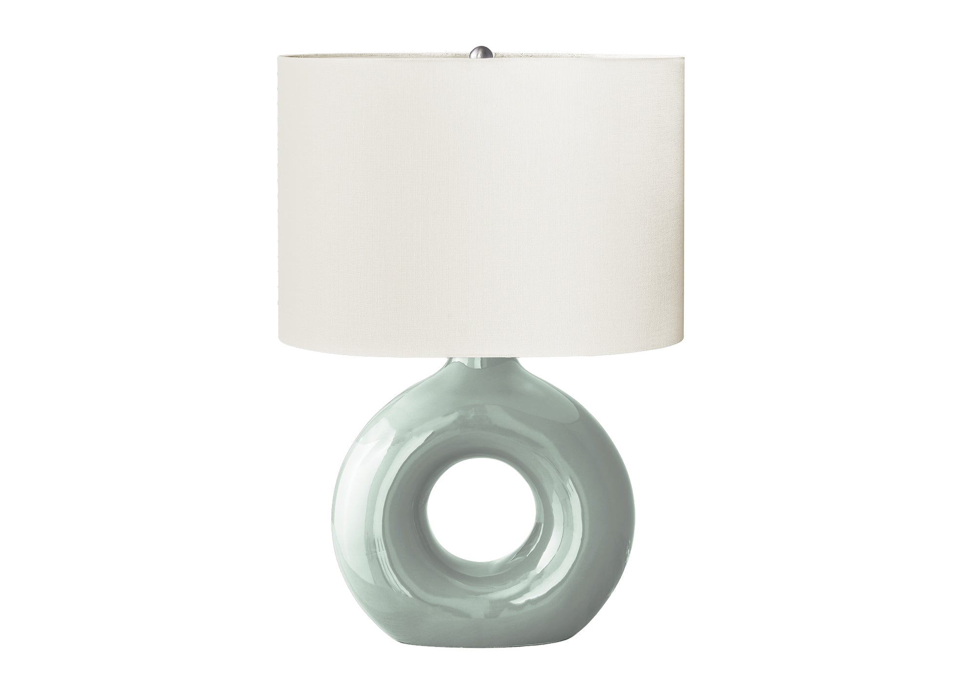 Birch Table Lamp - Green