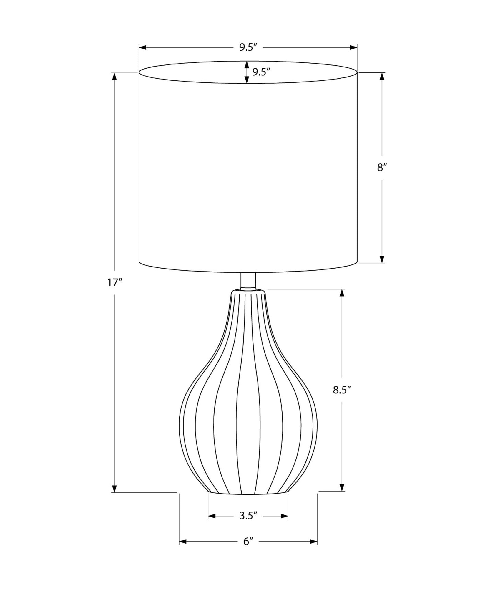 Haze Table Lamp - Black