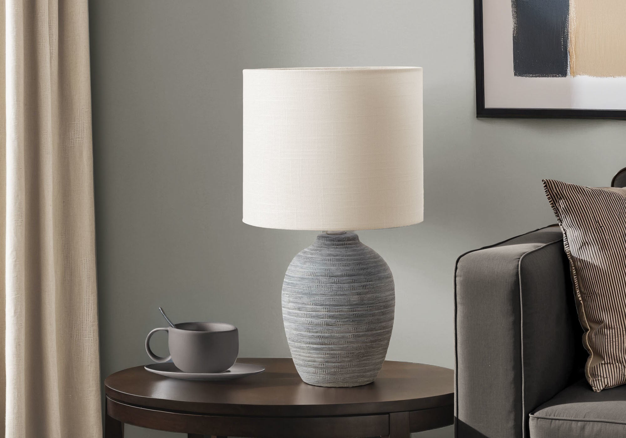 Fynn Table Lamp - Grey