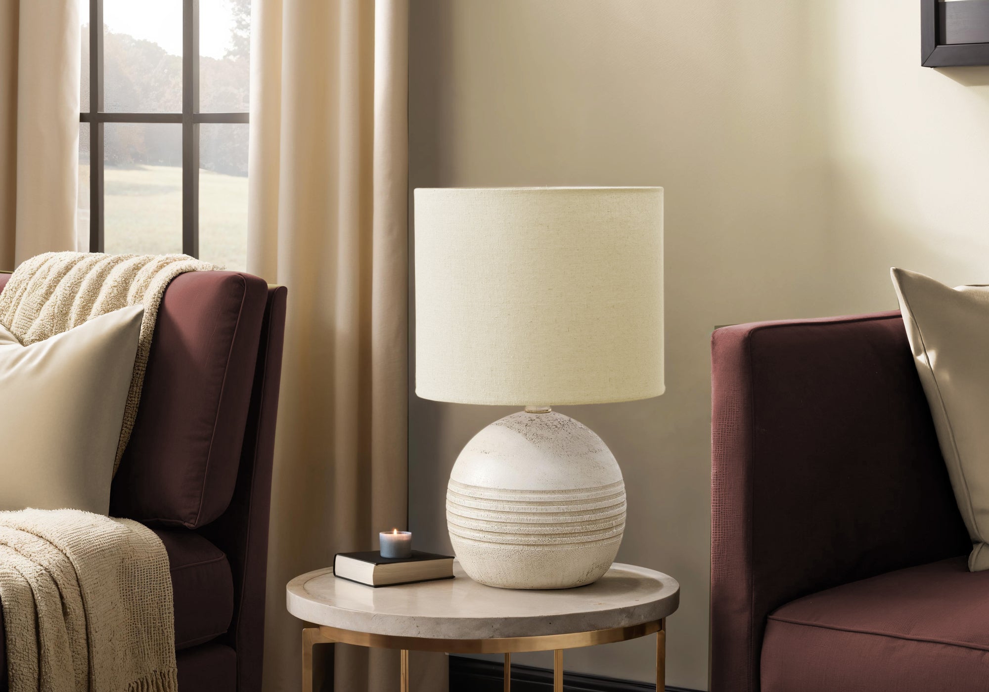 Arvid Table Lamp - Ivory