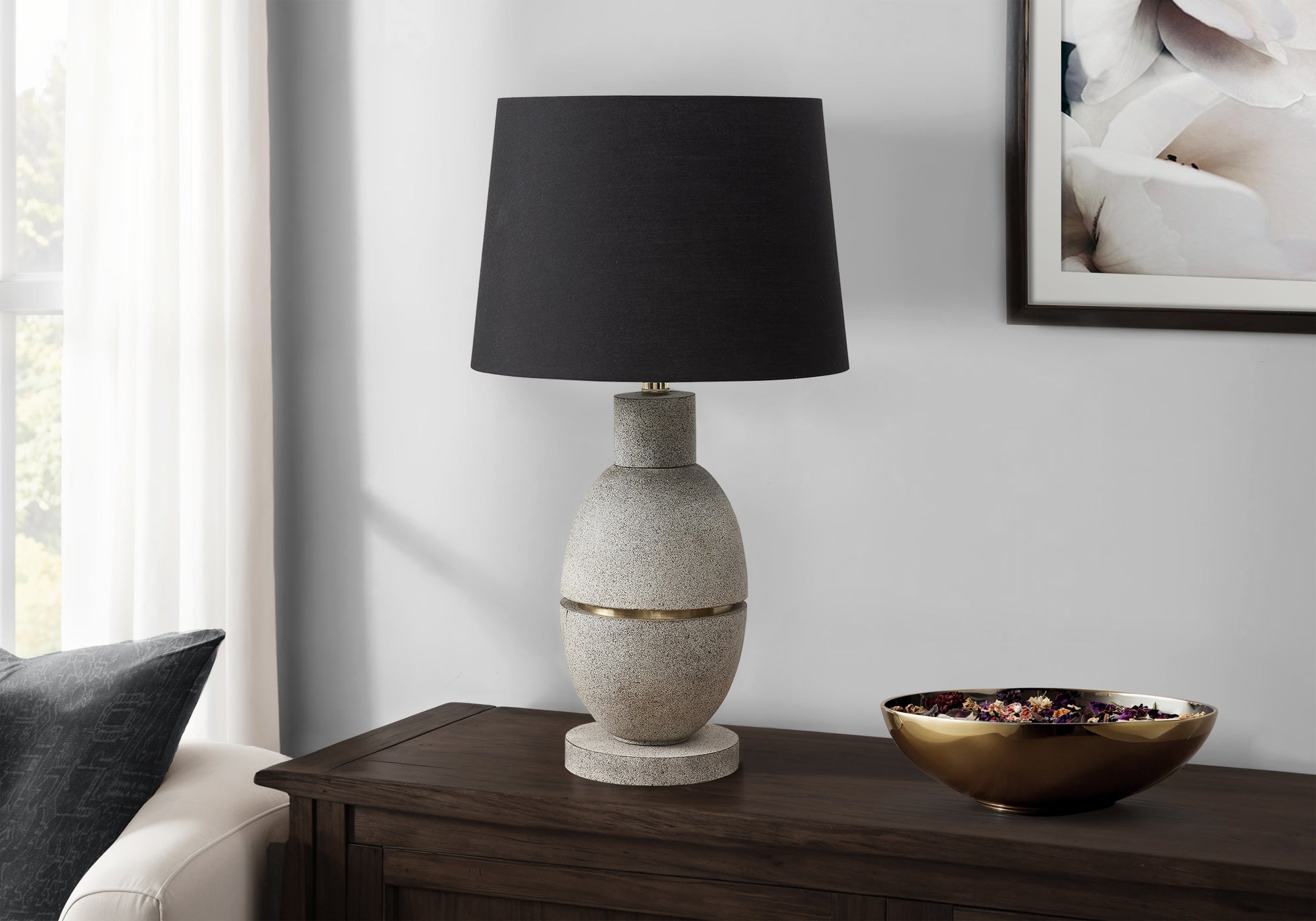 Eno Table Lamp - Grey