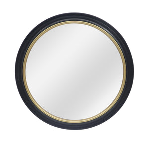 En harmonie Miroir - brun, or