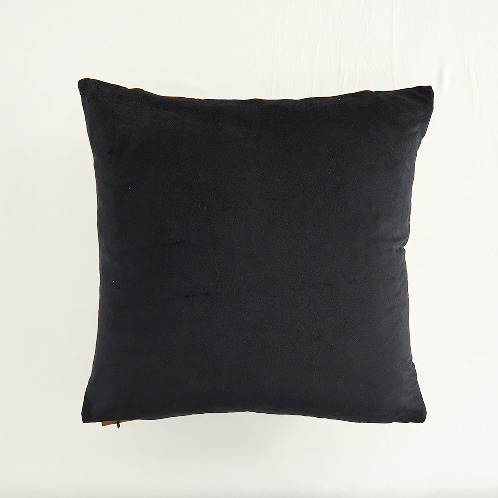 In Harmony 18 x 18" Cushion -Tan, Ivory, Brown