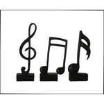 In Harmony Musical Table Décor - Black