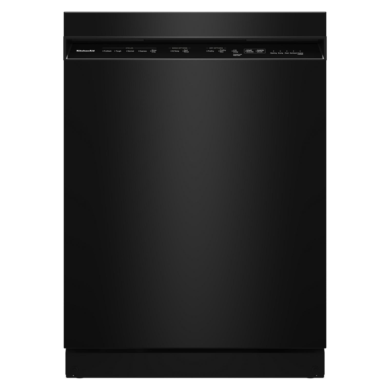 KitchenAid Black Dishwasher (47 dBA) - KDFS224SBL