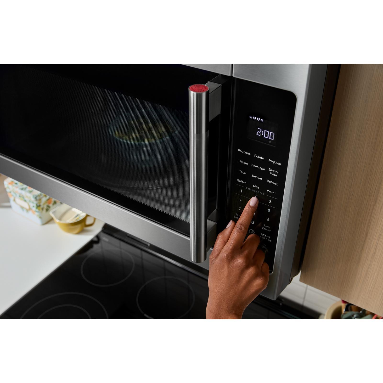 KitchenAid PrintShield Stainless Built-in Microwave (2.1 Cu. Ft.) - YKMMS330SPS