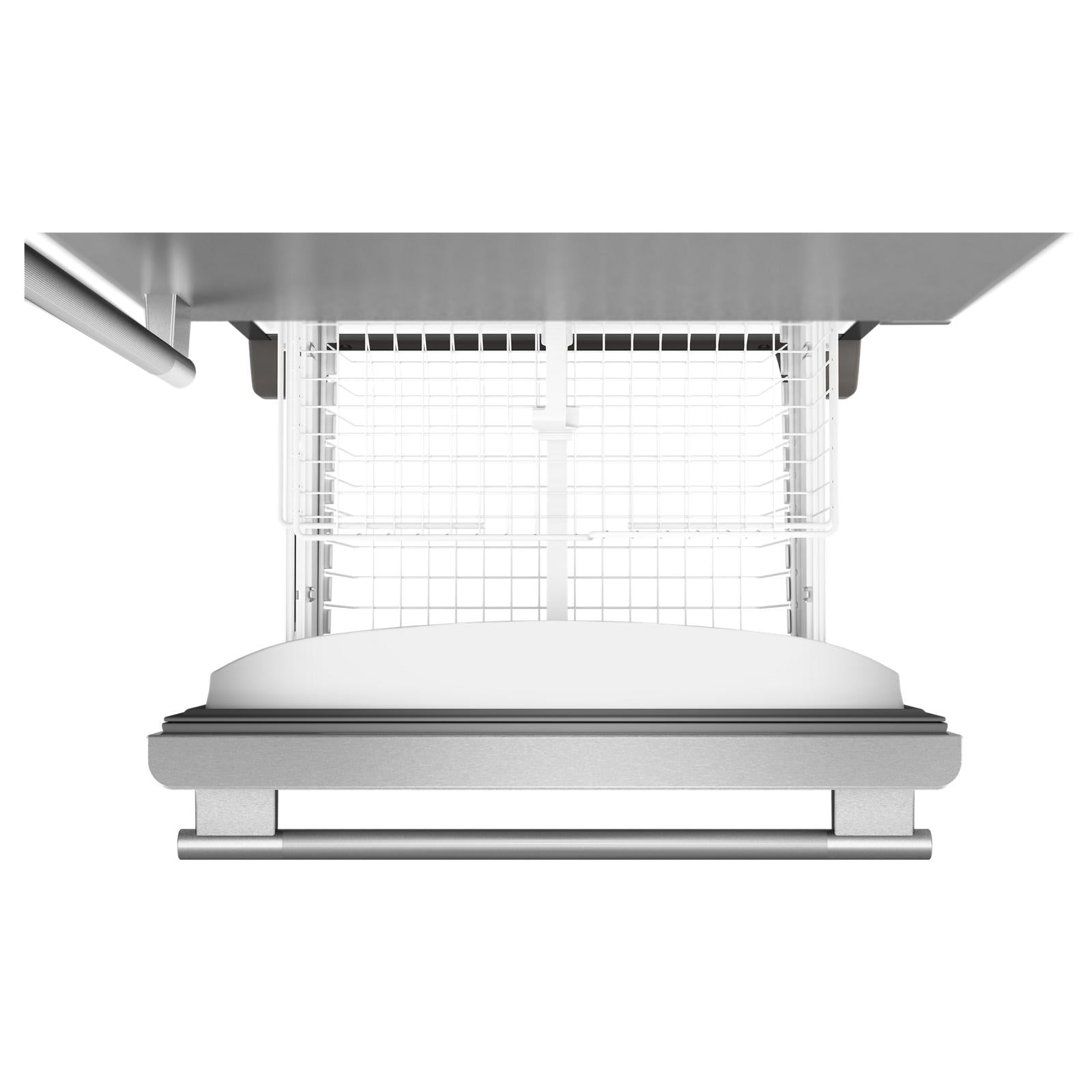 KitchenAid 30" 19.0 Cu. Ft. PrintShield Stainless Steel Freestanding Bottom Mount Refrigerator - KRBR130SPS
