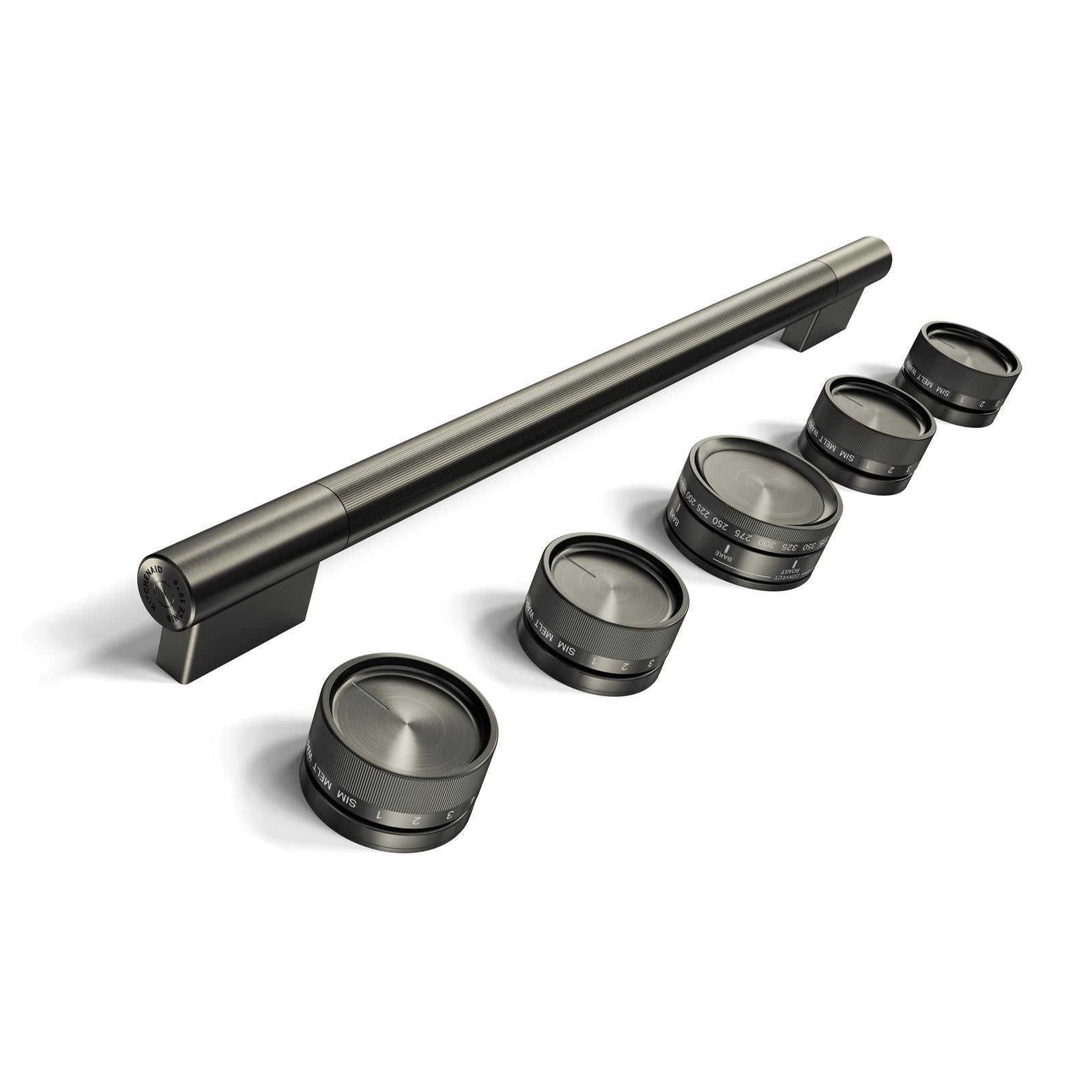 KitchenAid Black Ore Handle and Knob Hardware Accessory Kit for 30" Commercial-Style Induction Range - W11774735