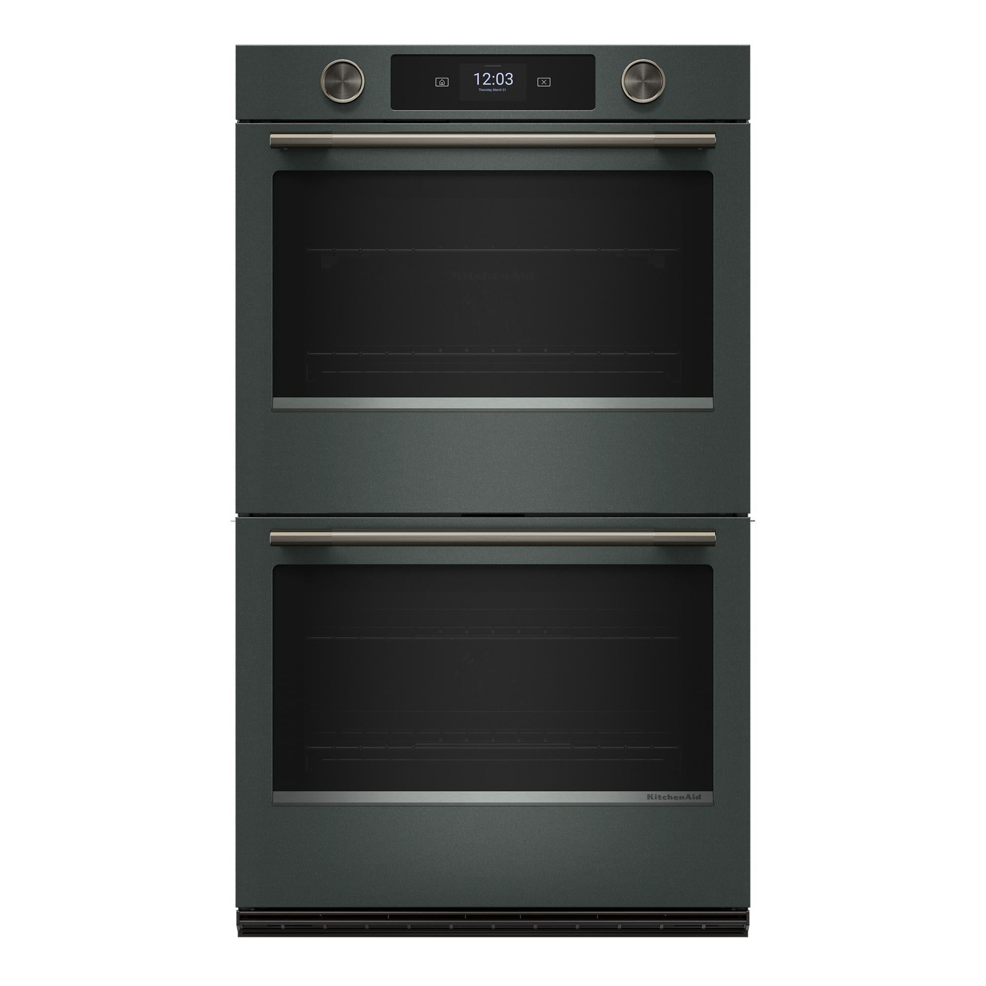 KitchenAid Black Ore Handle and Knob Hardware Accessory Kit for 30" Double Wall Oven & Microwave Combo - W11774415