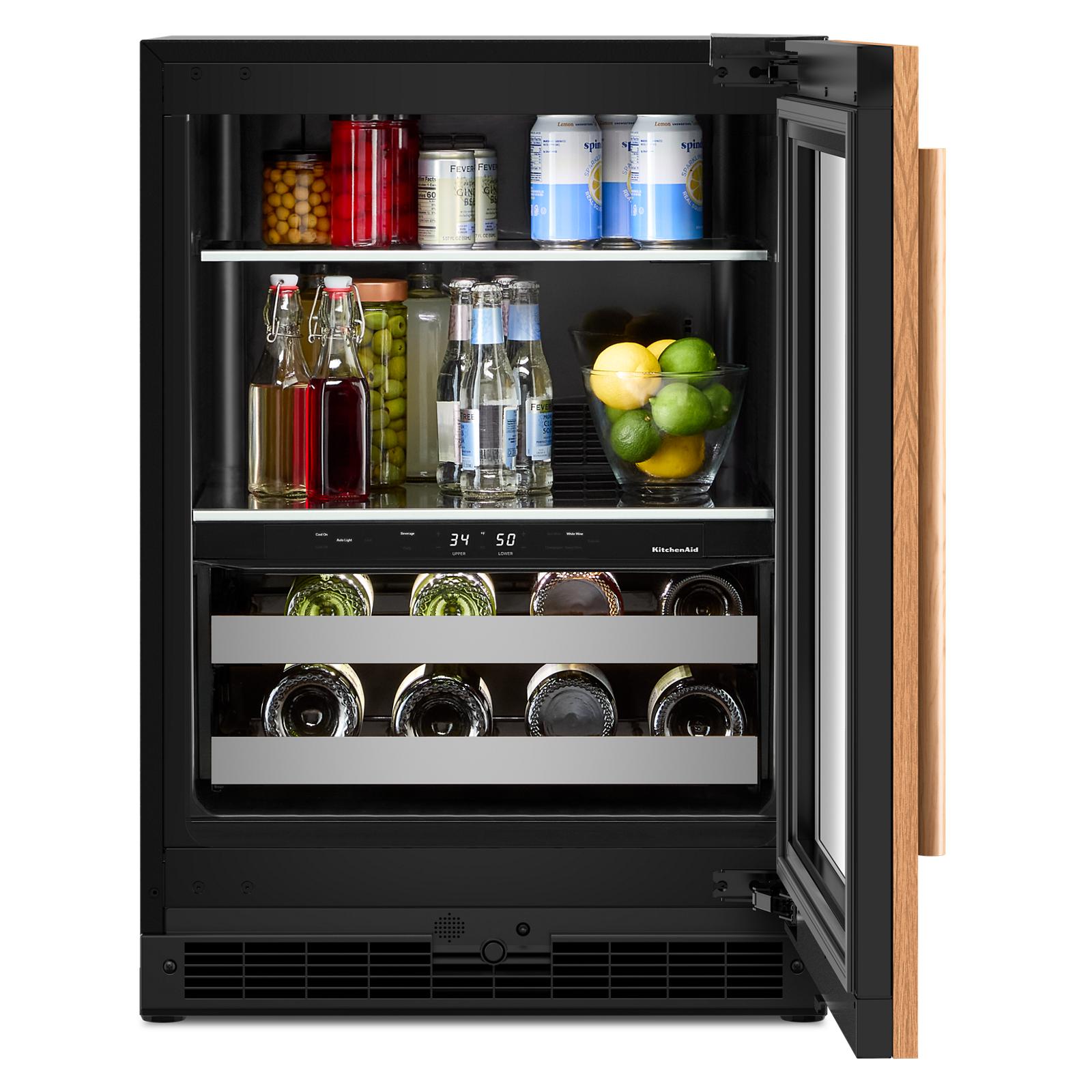 KitchenAid 24" 5.0 Cu. Ft. Panel-Ready Undercounter Refrigerator - KUBR524SPA
