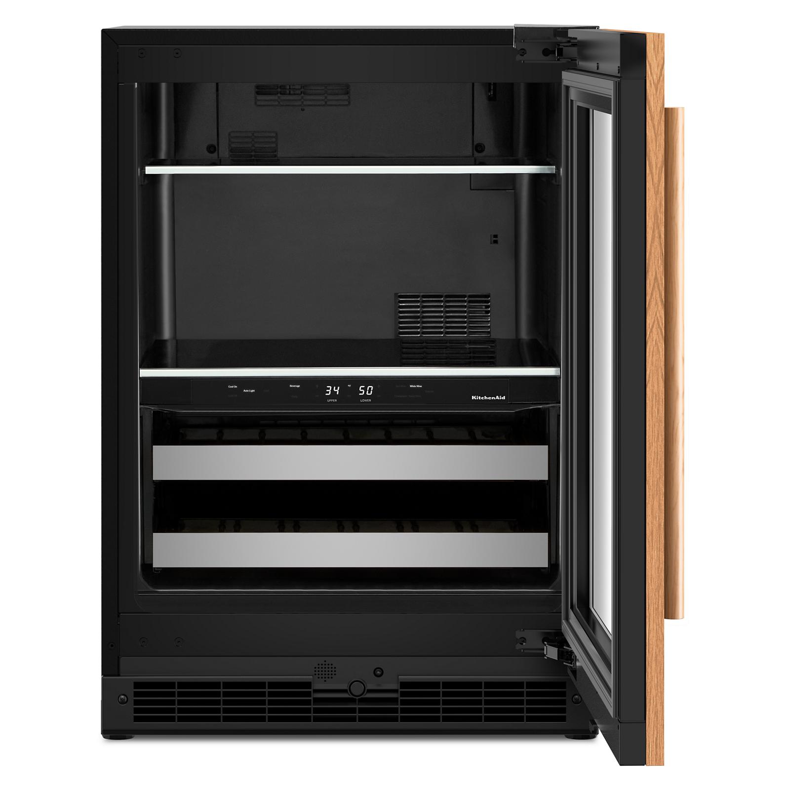 KitchenAid 24" 5.0 Cu. Ft. Panel-Ready Undercounter Refrigerator - KUBR524SPA