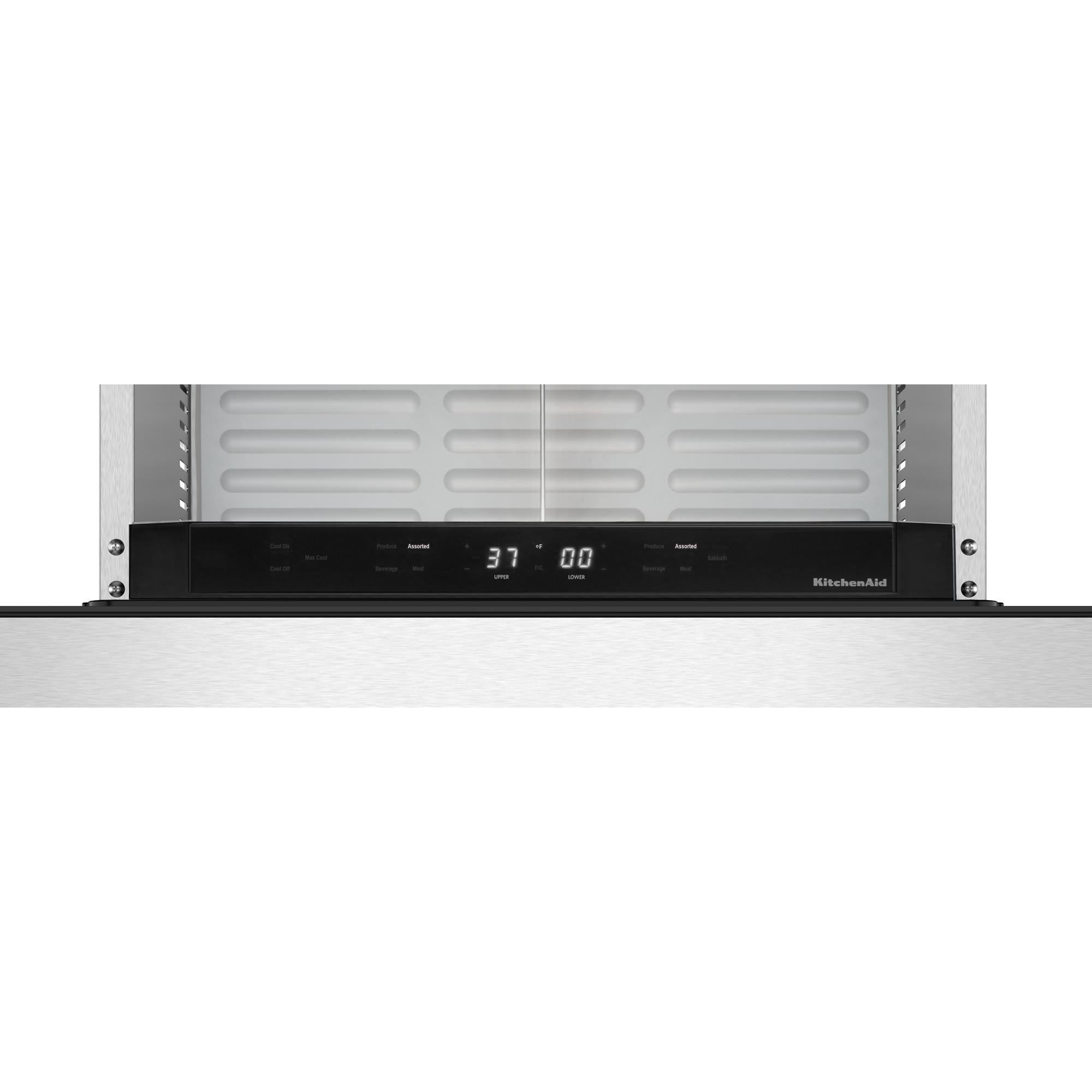 KitchenAid 24" 4.2 Cu. Ft. Panel-Ready Undercounter Double-Drawer Refrigerator - KUCT524SPA