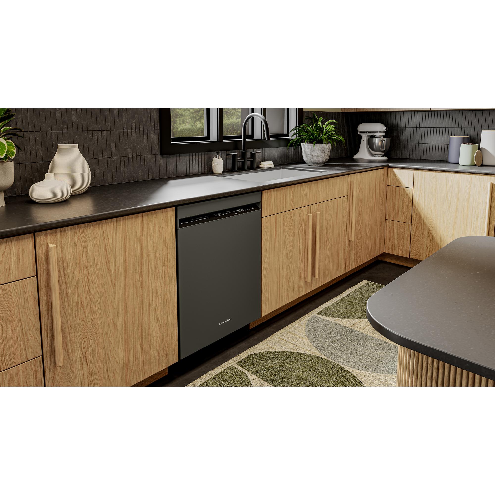 KitchenAid Black Ore Dishwasher (41 dBA) - KDFS324SBE