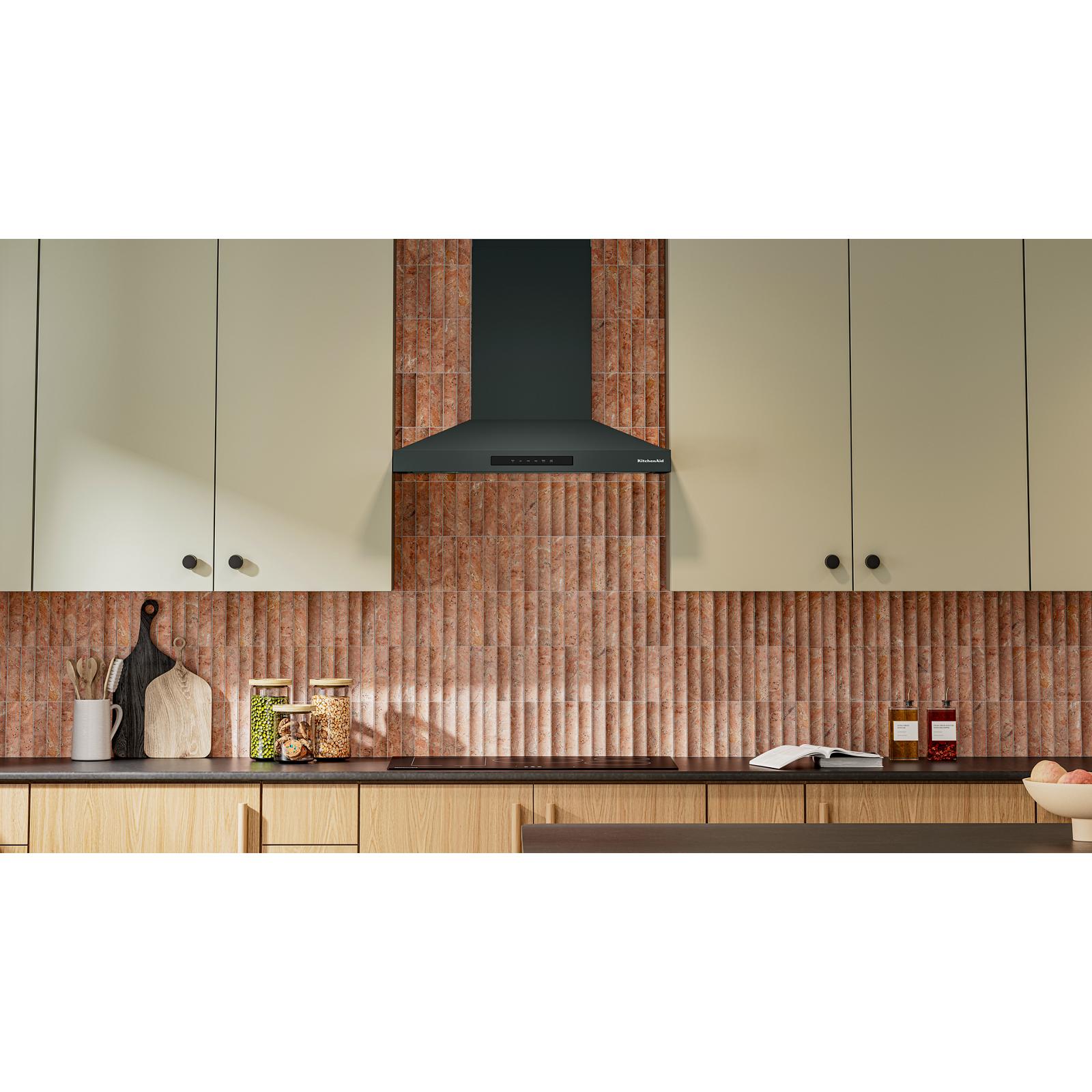 KitchenAid® Juniper 30" 400 CFM Wall-Mount Canopy Hood - KVWC730SJP