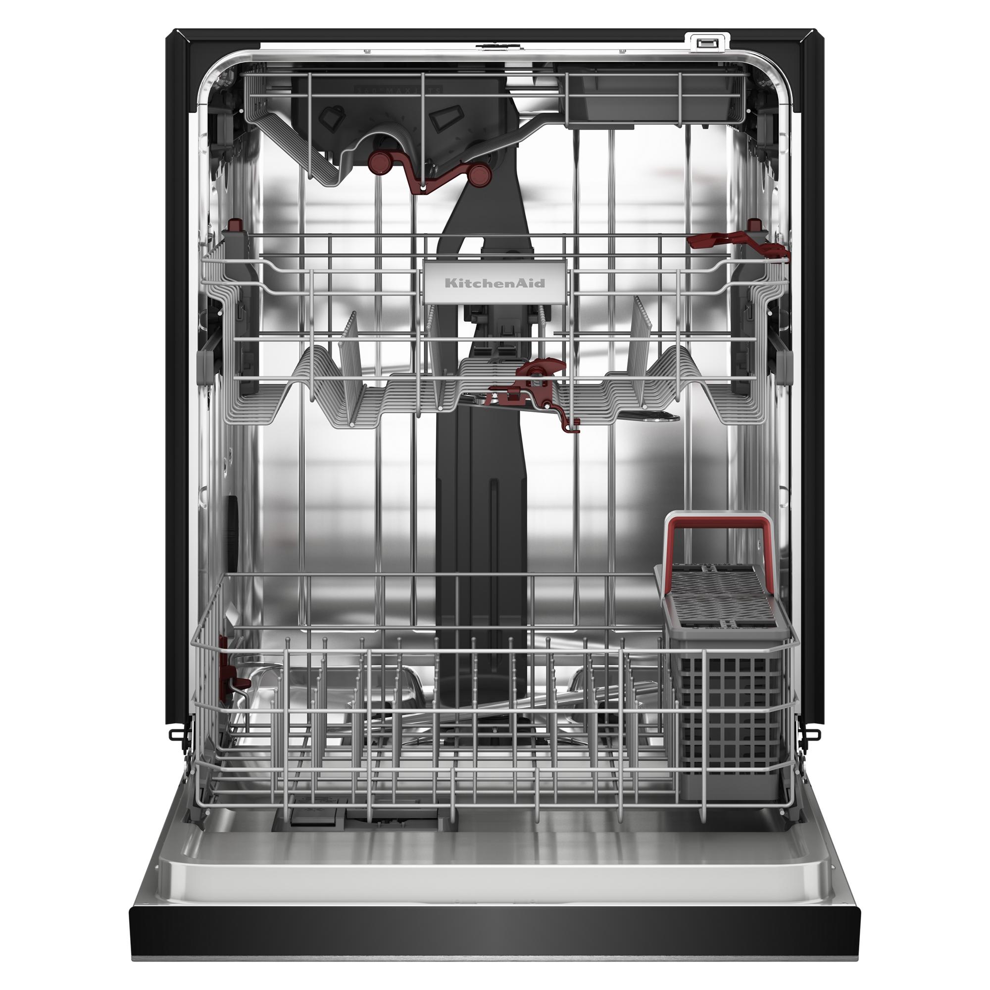 KitchenAid Black Ore Dishwasher (44 dBA) - KDFS424SBE