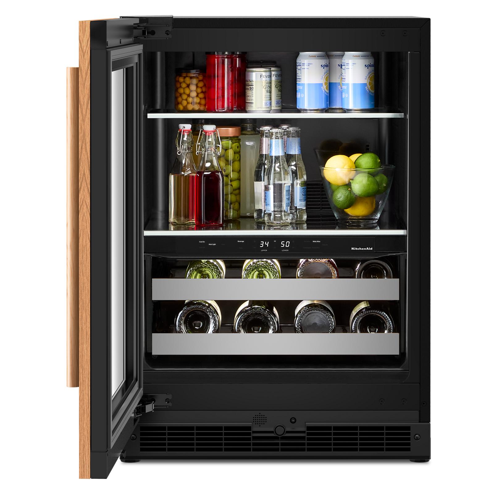 KitchenAid 24" 5.0 Cu. Ft. Panel-Ready Undercounter Refrigerator - KUBL524SPA