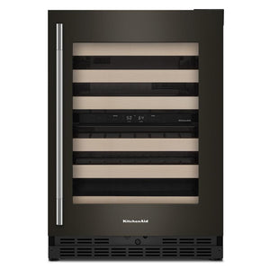 KitchenAid Refroidisseur à vin 5,0 pi³ sous le comptoir minerai noir – KUWR524SBE