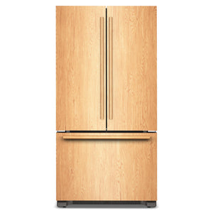 KitchenAid Réfrigérateur 22,0 pi³ de 36po avec porte à deux battants prêt pour panneau personnalisé – KRFC136TPA