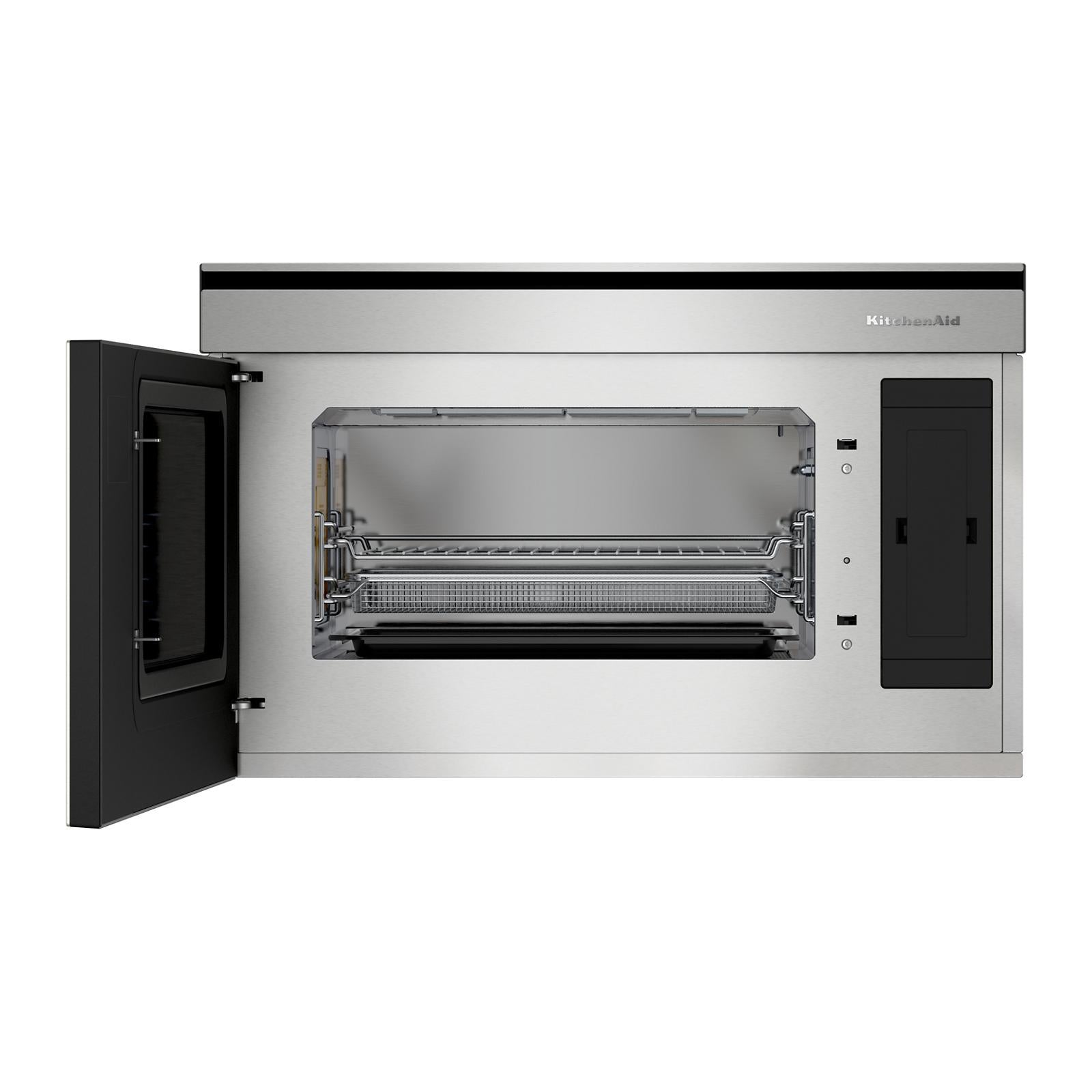KitchenAid PrintShield Stainless Smart Built-In Convection Microwave (1.1 Cu. Ft.) - YKMBT730SPS