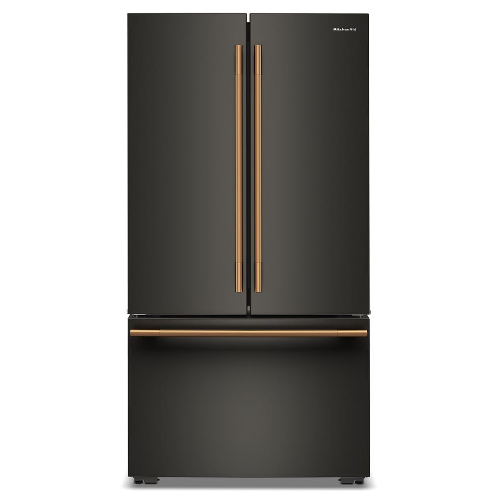KitchenAid 36" 24.8 Cu. Ft. Black Ore Counter-Depth French Door Refrigerator with Internal Water Dispenser – KRFC336SBE