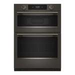 KitchenAid Black Ore 30" Wall Oven with Microwave with Intelligent Cooking Camera (5 cu ft) - KOEC930SBE