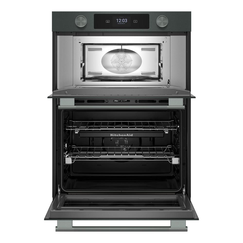 KitchenAid Juniper 30" Wall Oven with Microwave with Intelligent Cooking Camera (5 cu ft) - KOEC930SJP