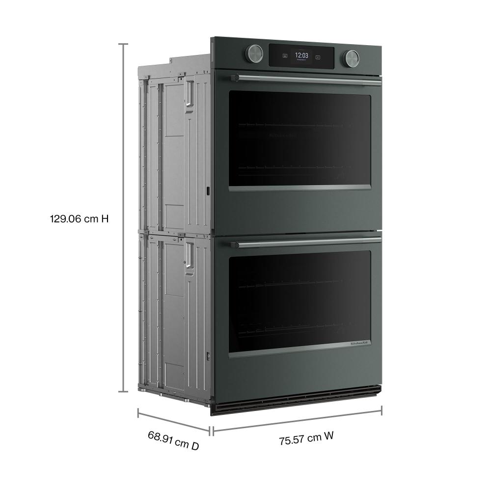 KitchenAid Juniper 30" Smart Electric Double Wall Oven with Intelligent Cooking Camera (10 Cu. Ft.) - KOED930SJP
