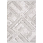 L2 Decor Lazer Area Rug 5' x 8' - Cream