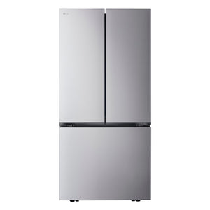 LG Réfrigérateur 20,8 pi³ de 33 po avec porte à 2 battants à profondeur de comptoir MAX acier inoxydable résistant aux taches - LF21C6200S