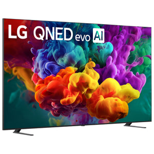 LG Téléviseur intelligent 100po QNED MiniDEL evo IA UHD 4K avec webOS – 100QNED84B