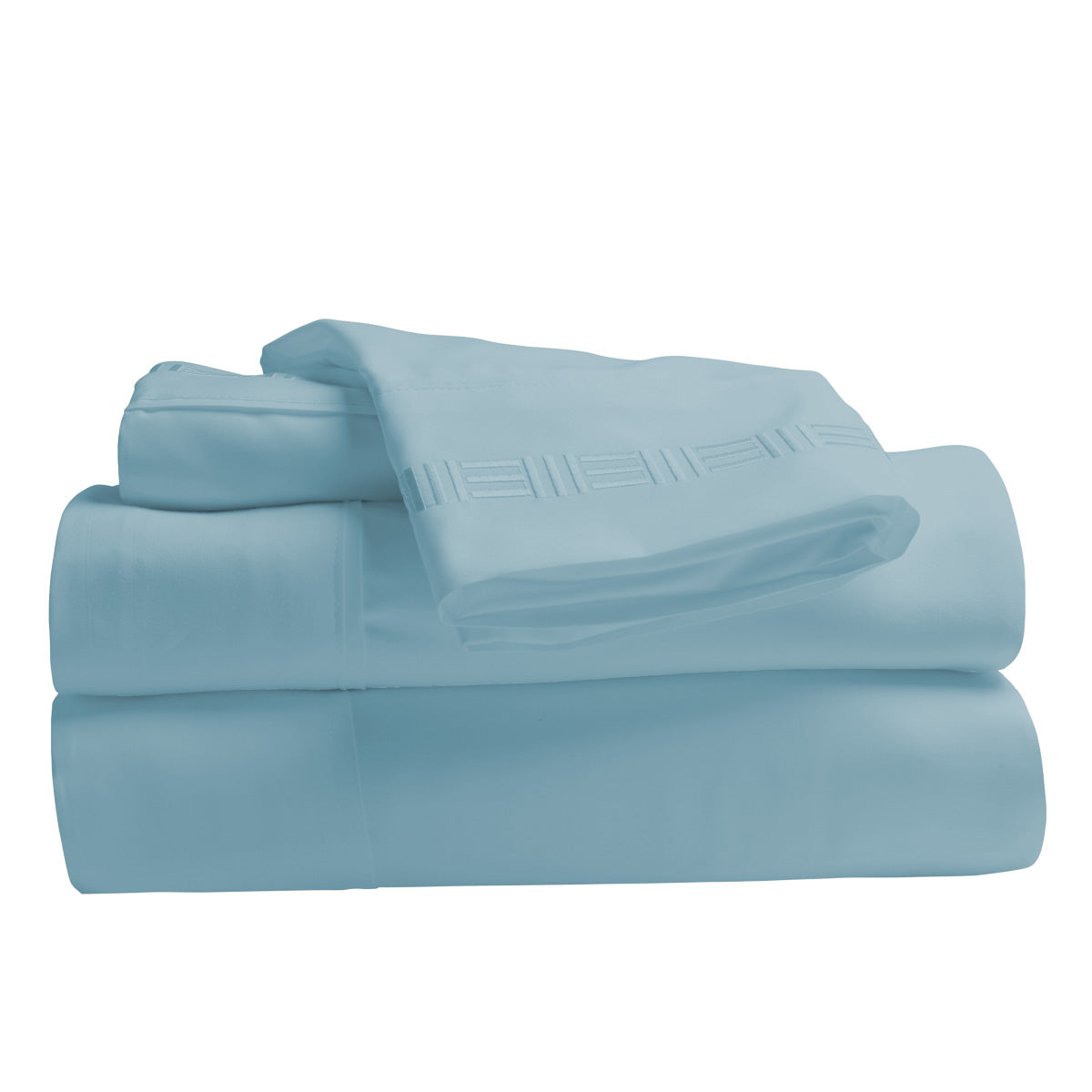 Nilus Queen Sheet Set - Light Blue
