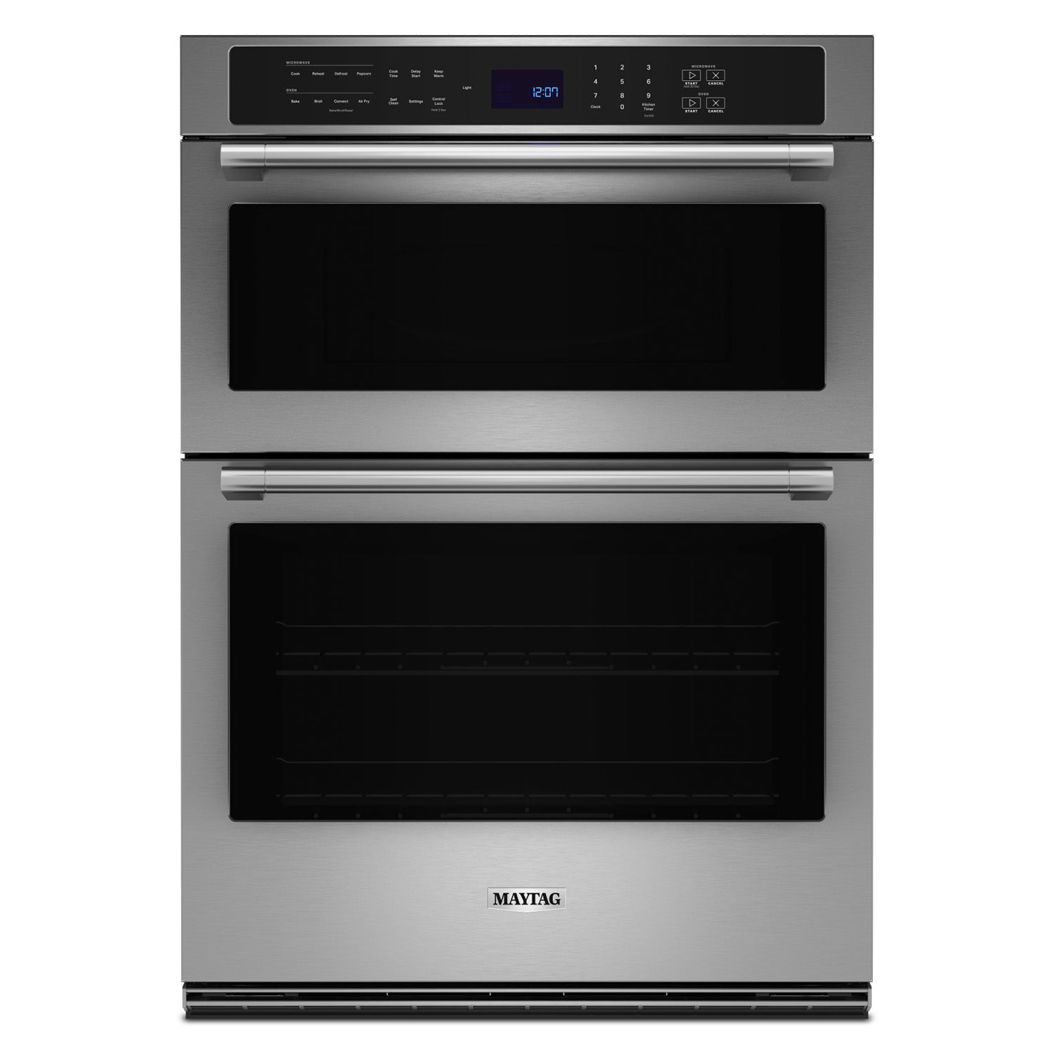Maytag Fingerprint Resistant Stainless Steel Combi Wall Oven (6.40 Cu Ft) - MOEC6030LZ