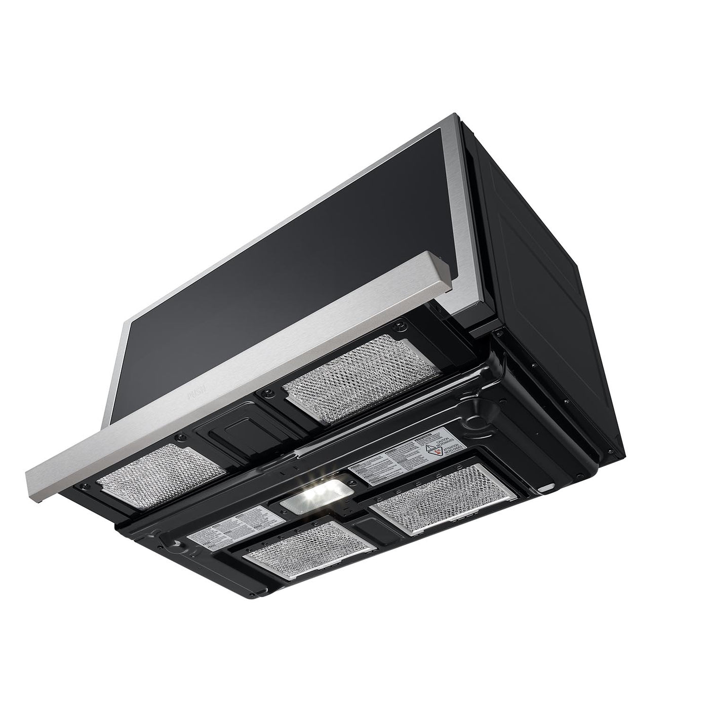 LG Smudge Resistant Stainless Steel Smart Wi-Fi Enabled Over-the-Range Microwave with ExtendaVent® 2.0 & EasyClean® (2.1 cu. ft.) - MVEL2137F