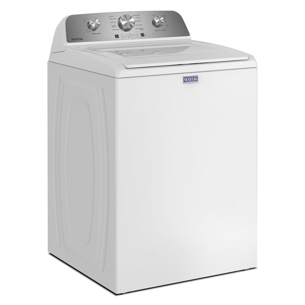 Maytag White Top Load Washer (4.8 Cu. Ft. IEC) with Deep Fill Option - MTW4205SW