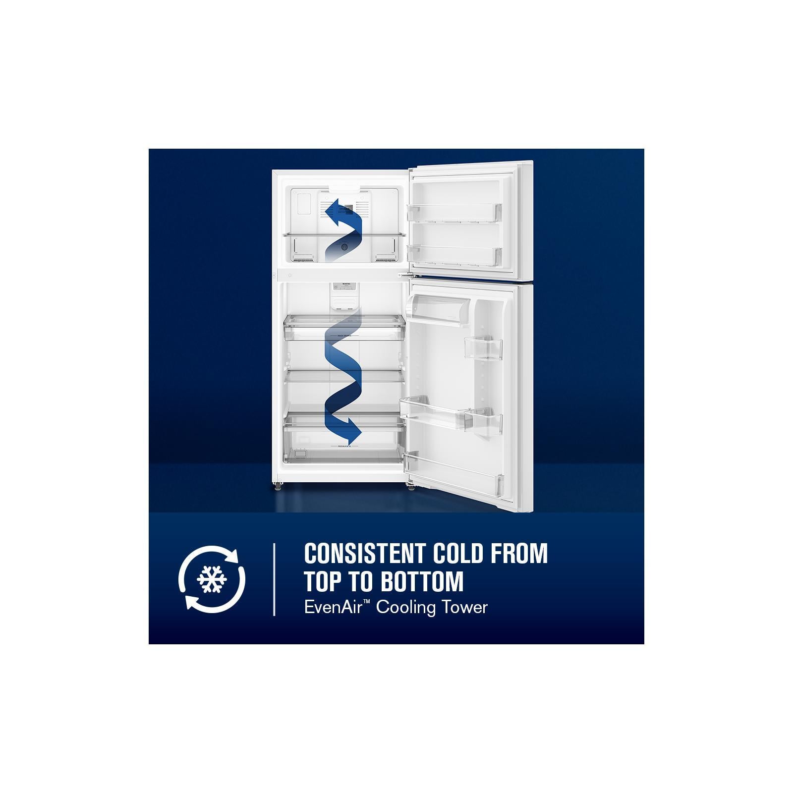 Maytag 30 " 19.3 Cu. Ft. White Top-Freezer Refrigerator - MRTX5119SW