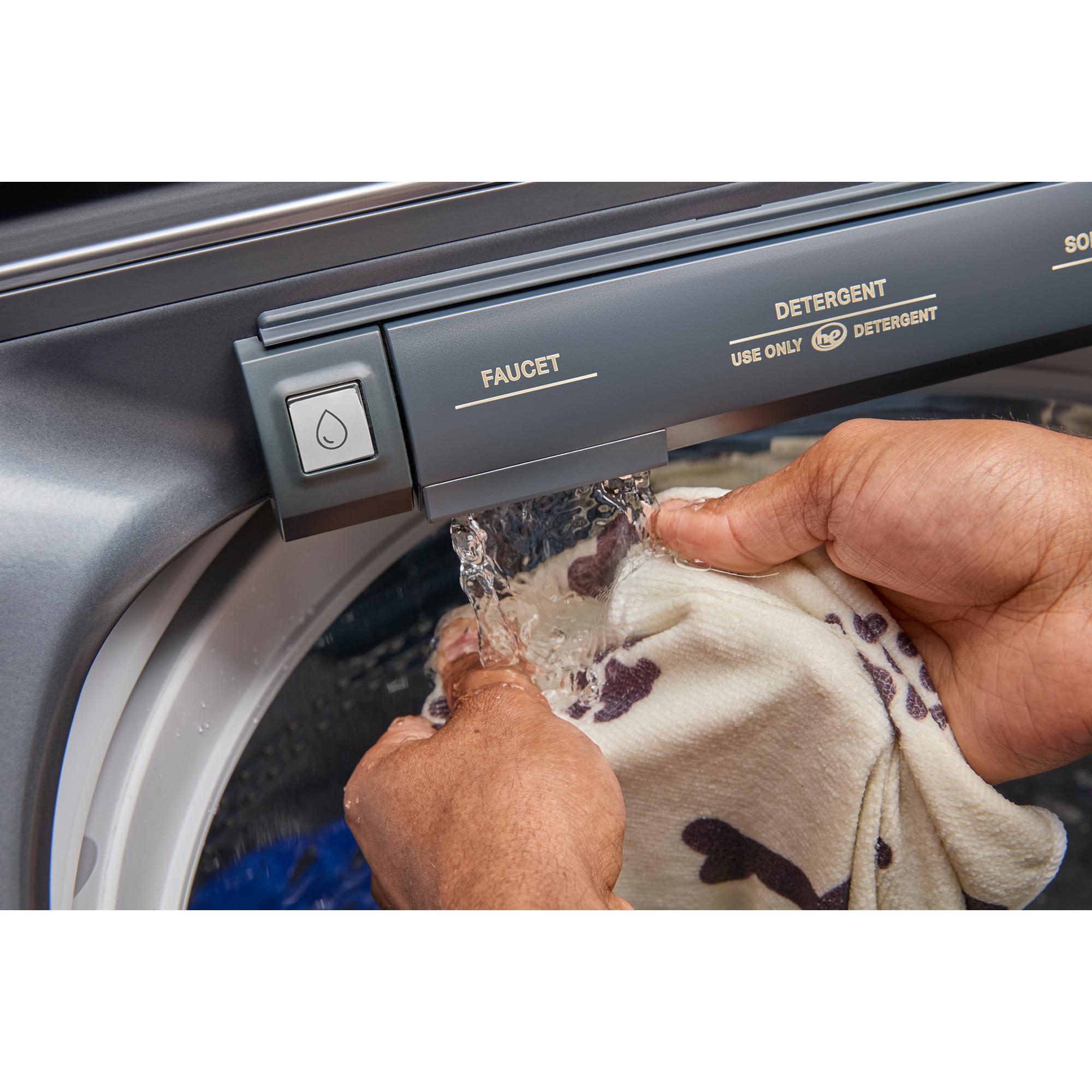 Maytag Midnight Steel Top-Load Washer with Pet Pro (6 cu.ft.) - MTW7205RF