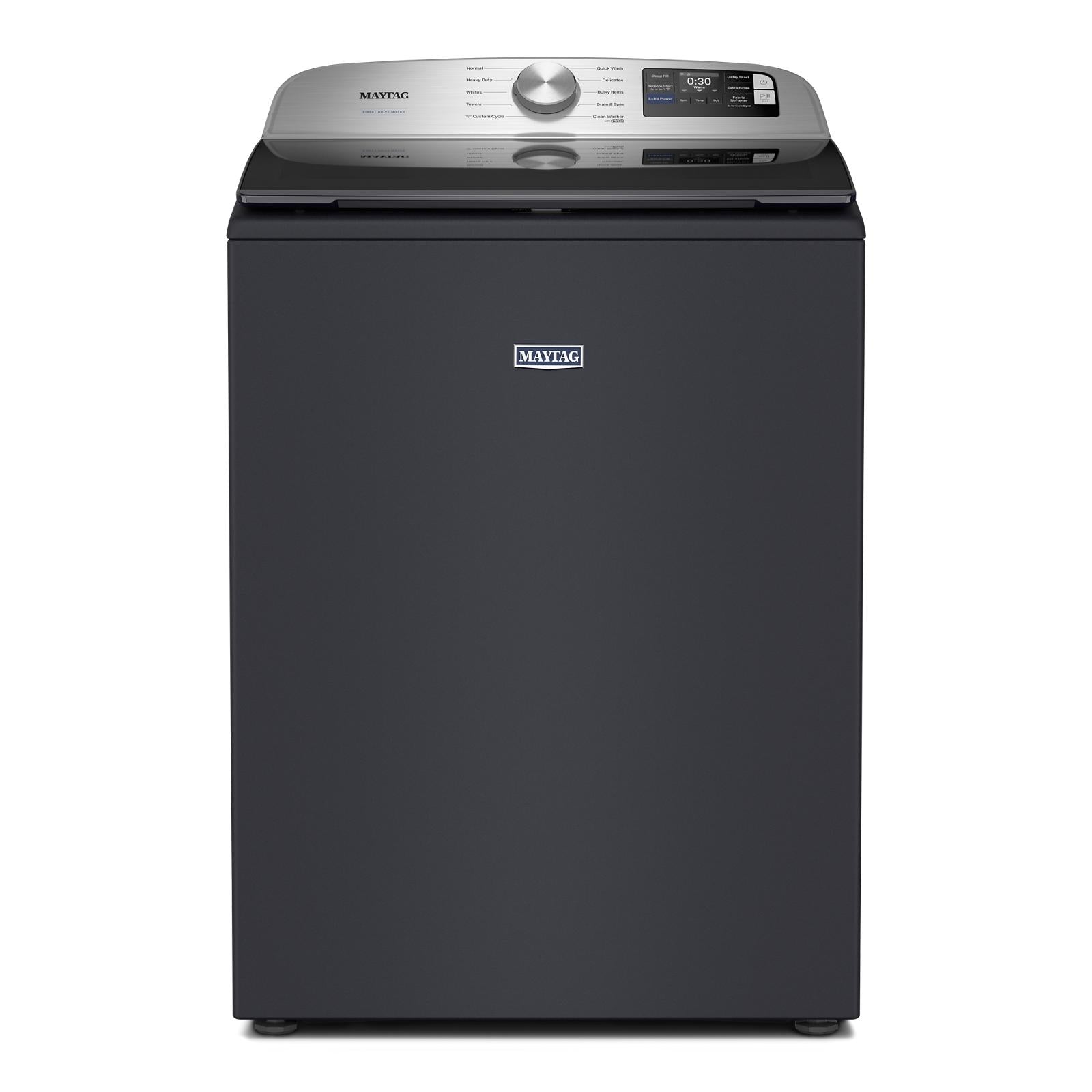 Maytag Midnight Steel Top-Load Washer (6 cu.ft.) - MTW6205RF