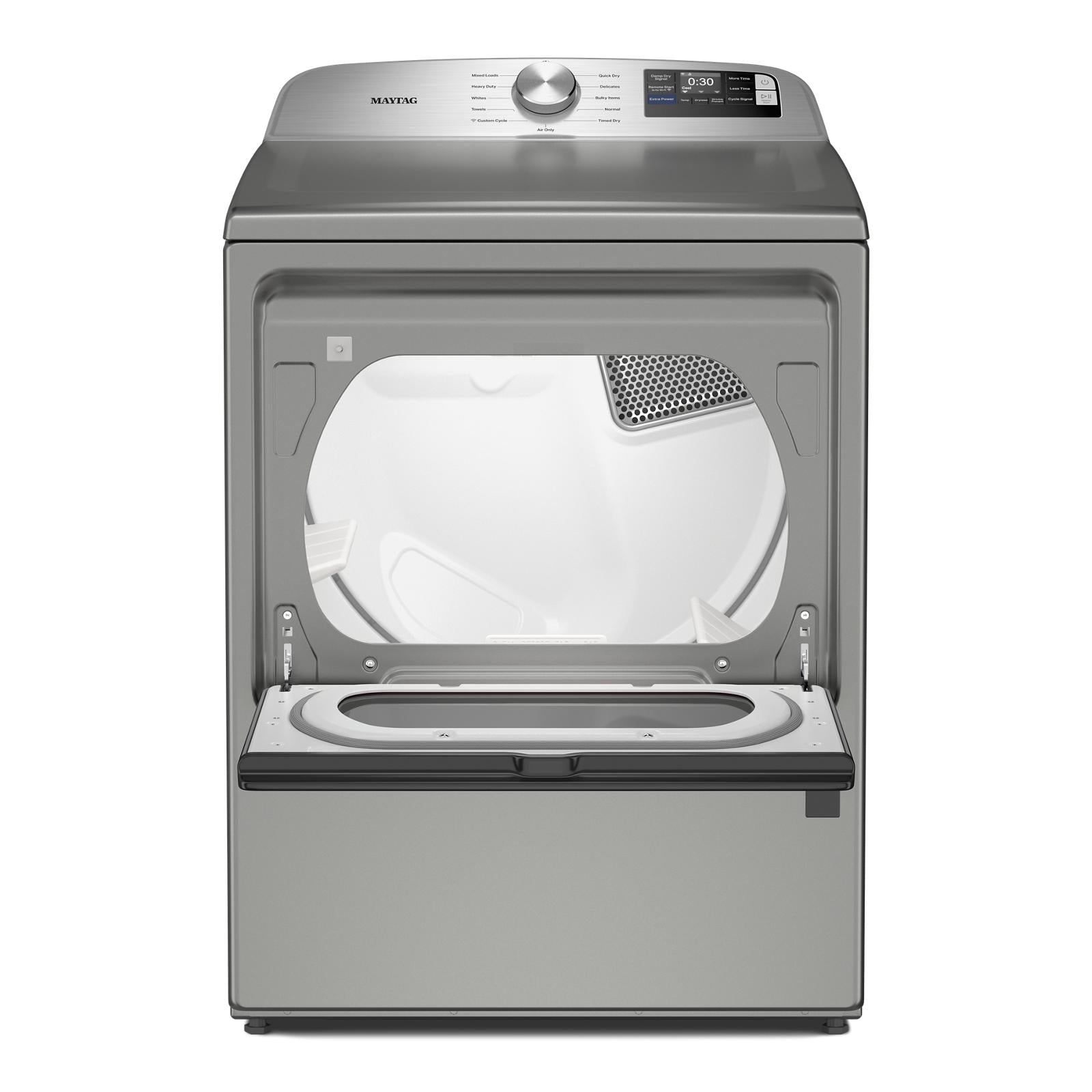Maytag Silver Gas Dryer (7.4 cu.ft.) - MGD6205RR