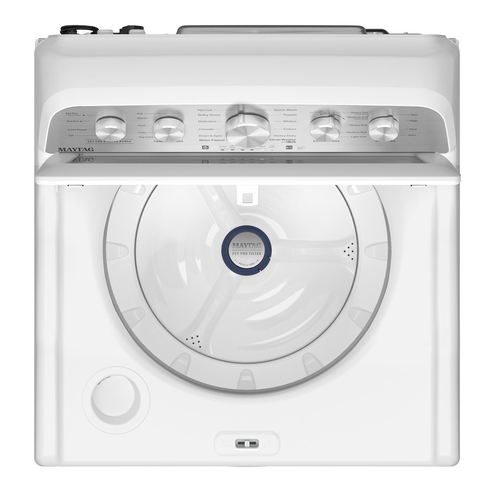 Maytag White Top Load Washer (5.5 Cu. Ft. IEC) - MTW5600RW