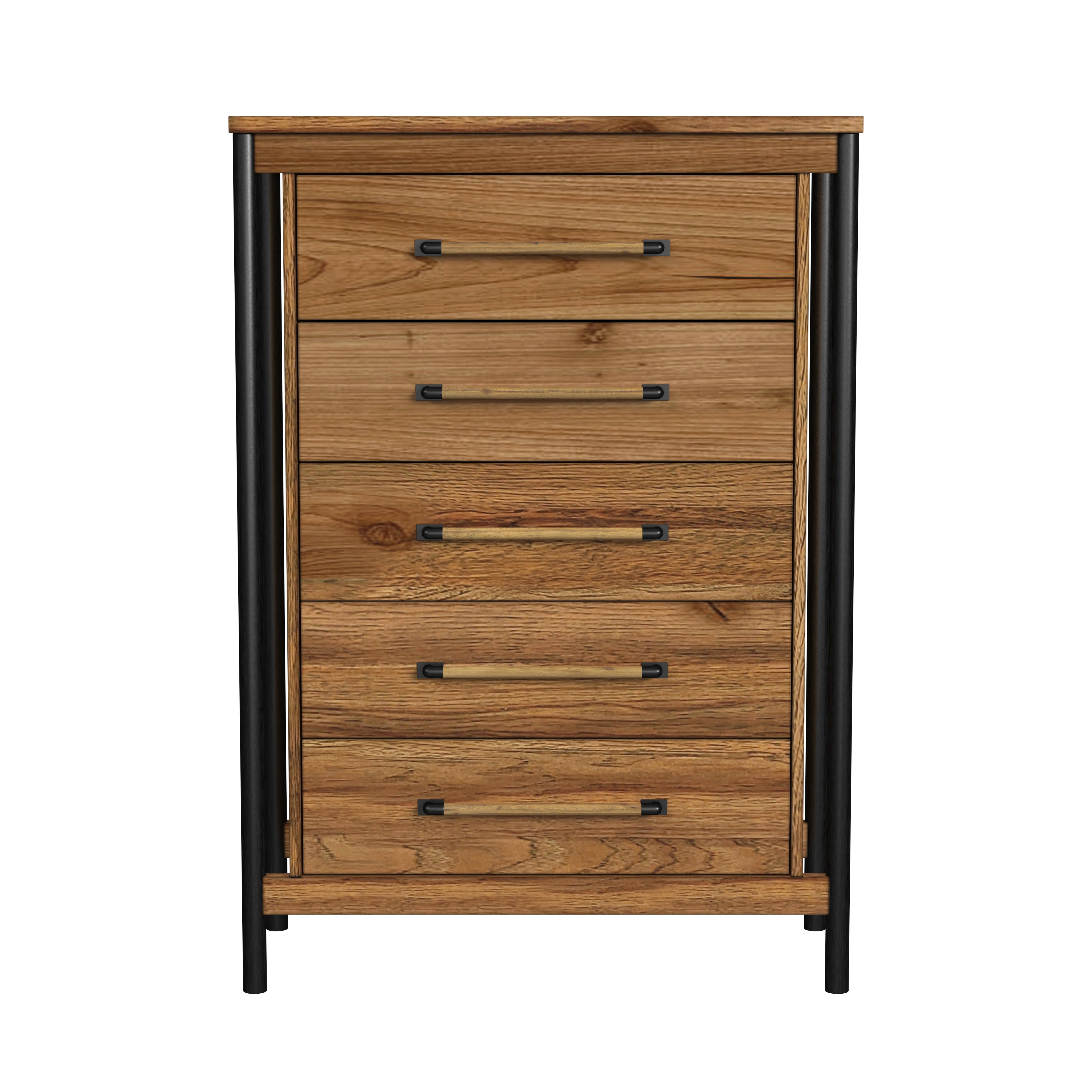 Norcross 5 Drawer Chest - Hickory